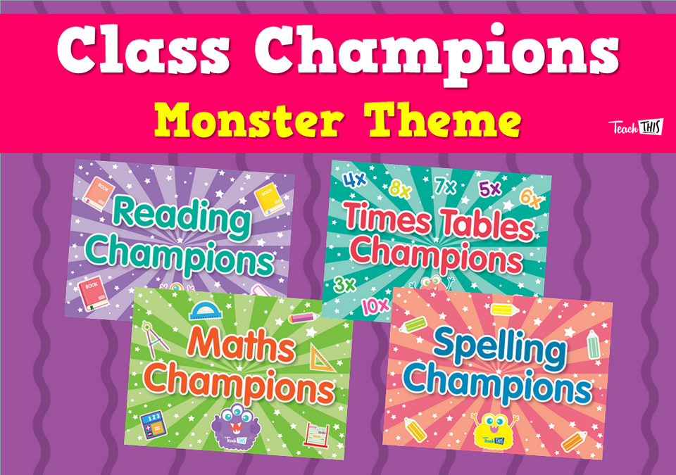 Class Champions - Monster Theme