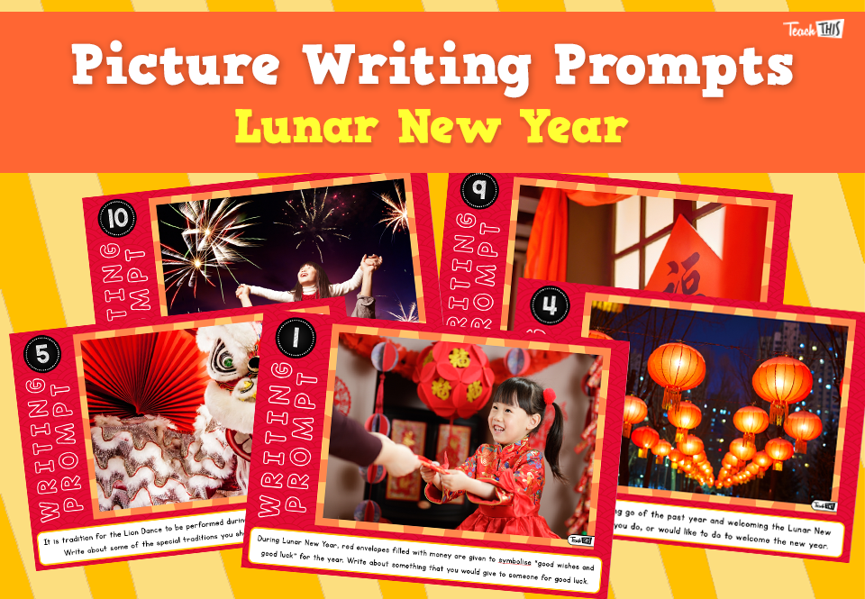 Picture Writing Prompts - Lunar New Year