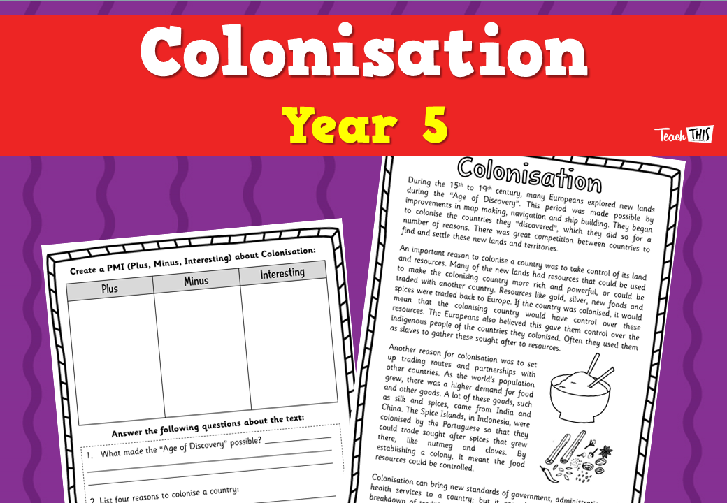 Colonisation Year 5