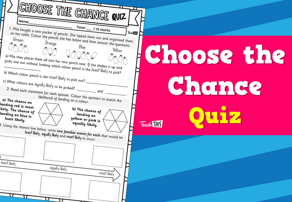 Choose the Chance - Quiz
