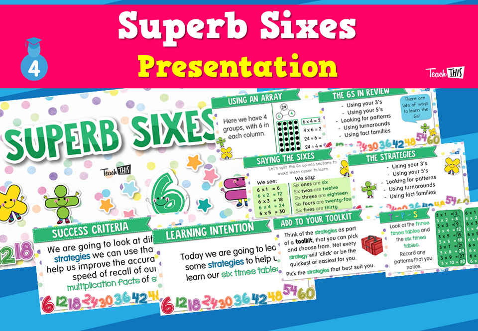 Superb Sixes - Presentation