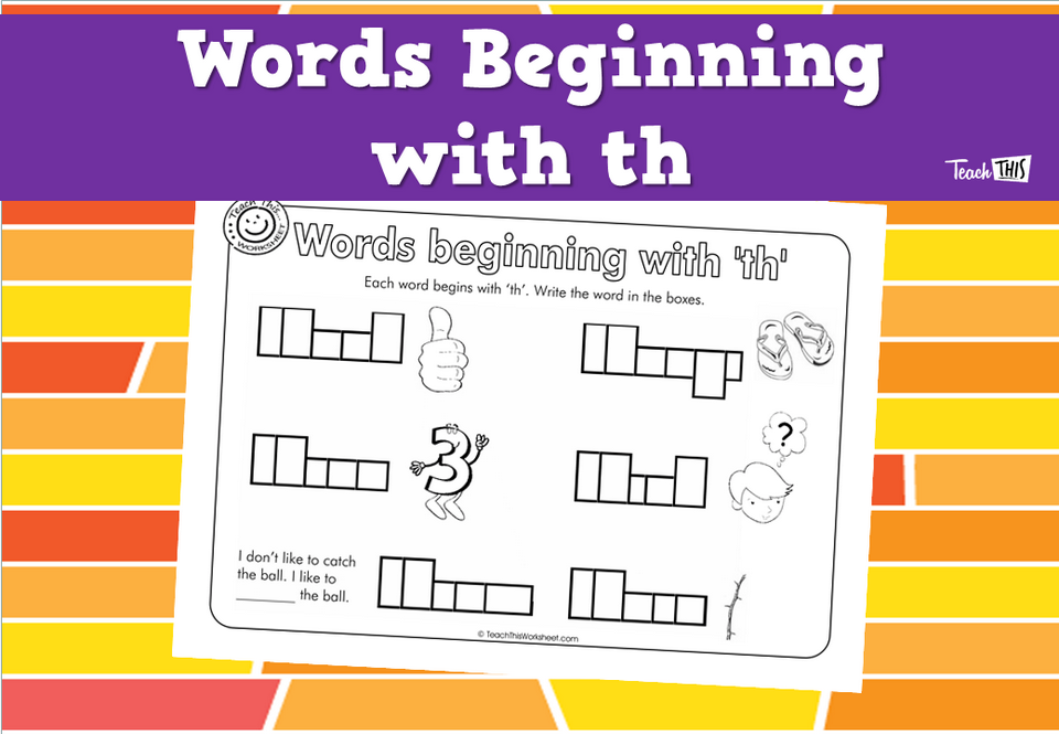 Words Beginning with th