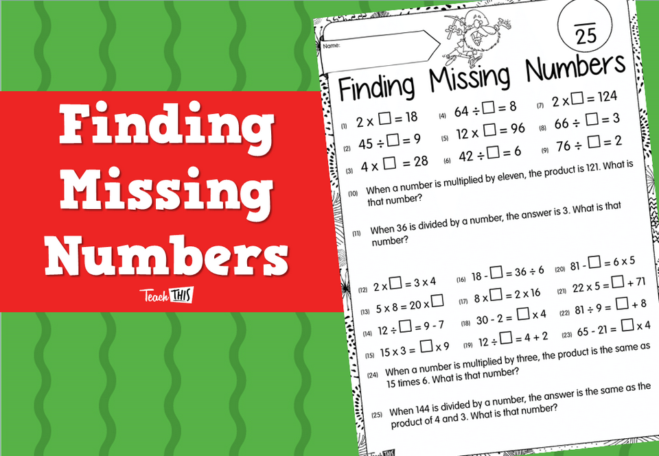 Finding Missing Numbers