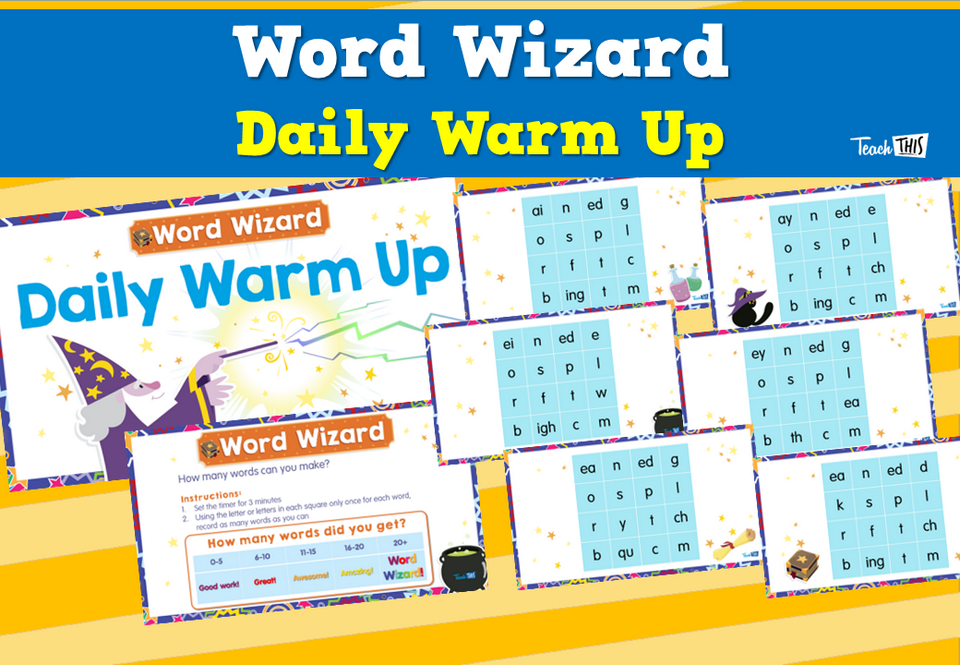 Word Wizard - Daily Warm Up