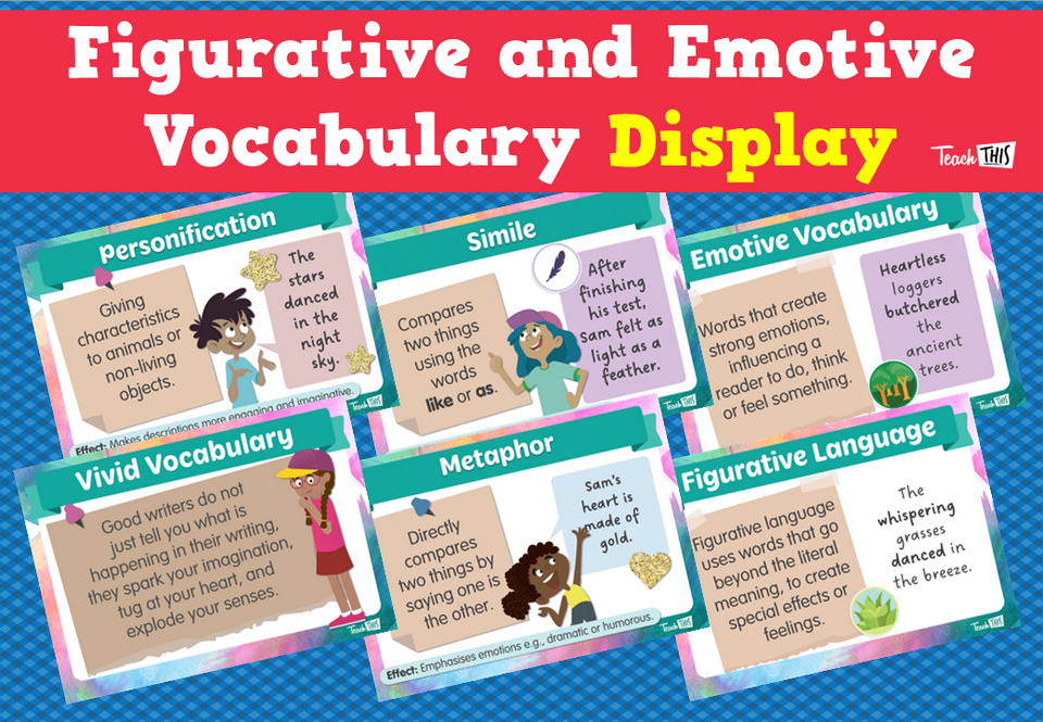 Figurative and Emotive Vocabulary - Display
