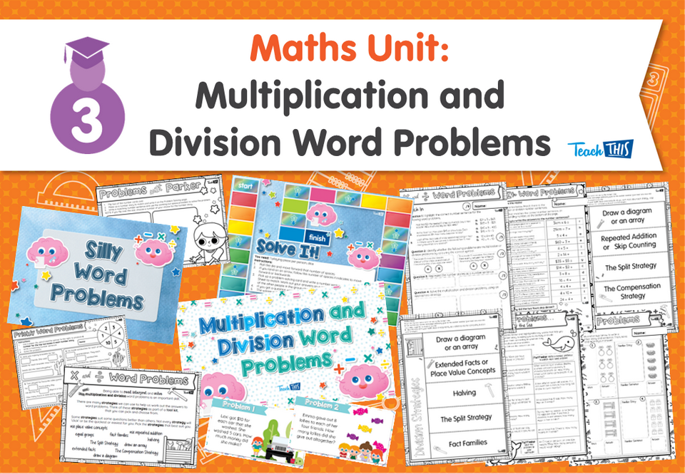 Maths Unit: Multiplication and Division Word Problems