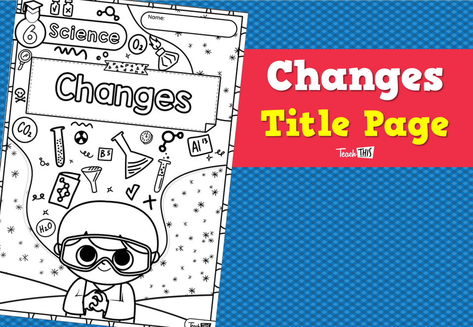 Changes - Title Page