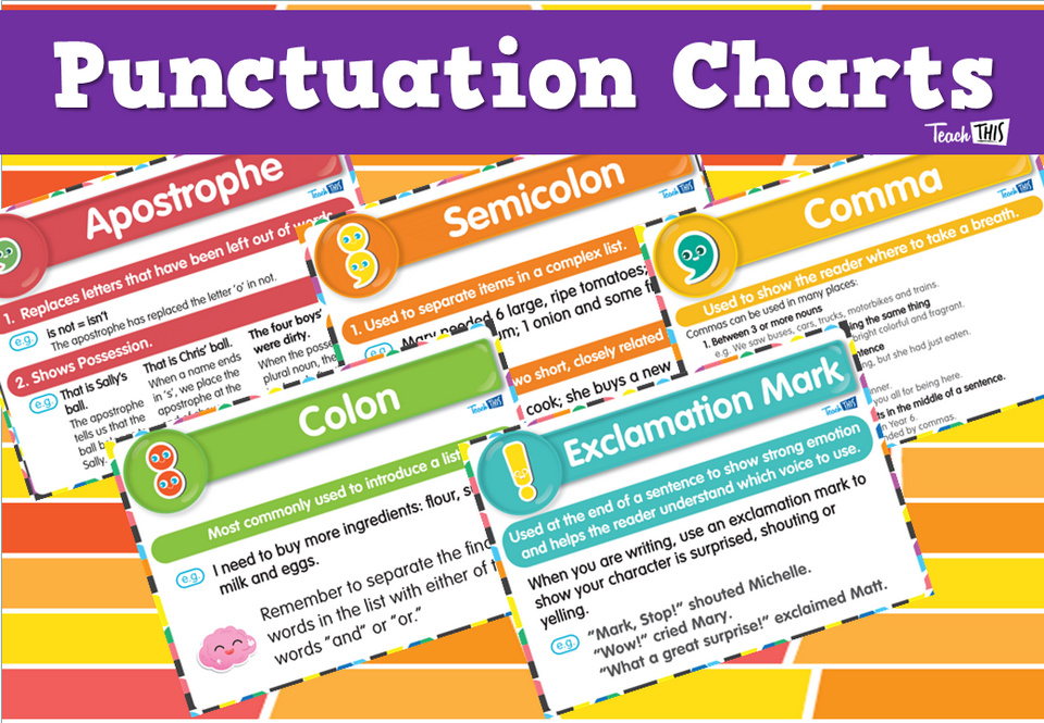 Punctuation Charts
