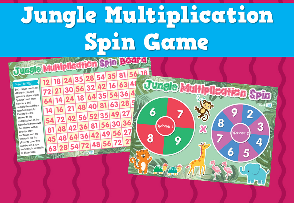 Jungle Multiplication Spin Game