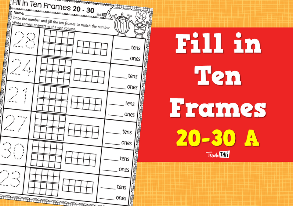 Ten Frames 20-30 A
