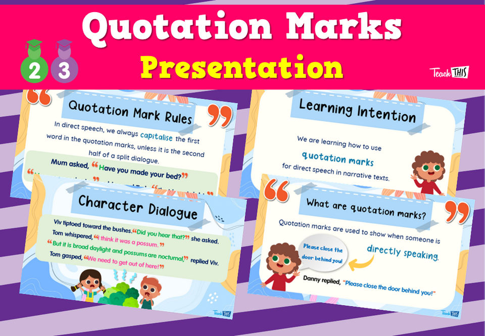 Quotation Marks - Presentation