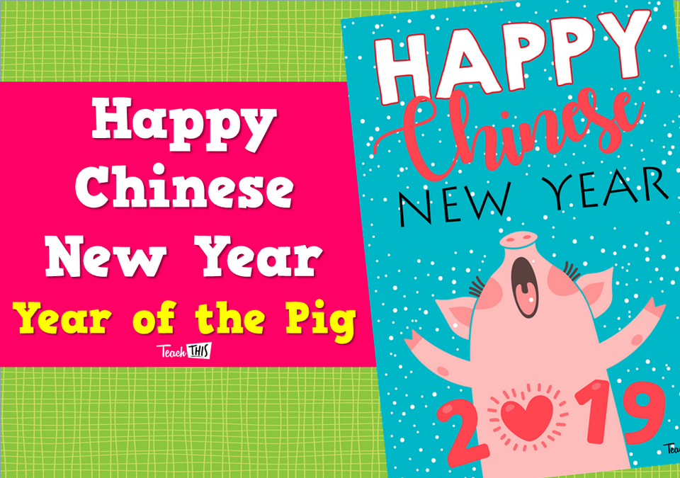 Happy Chinese New Year - Year of the pig