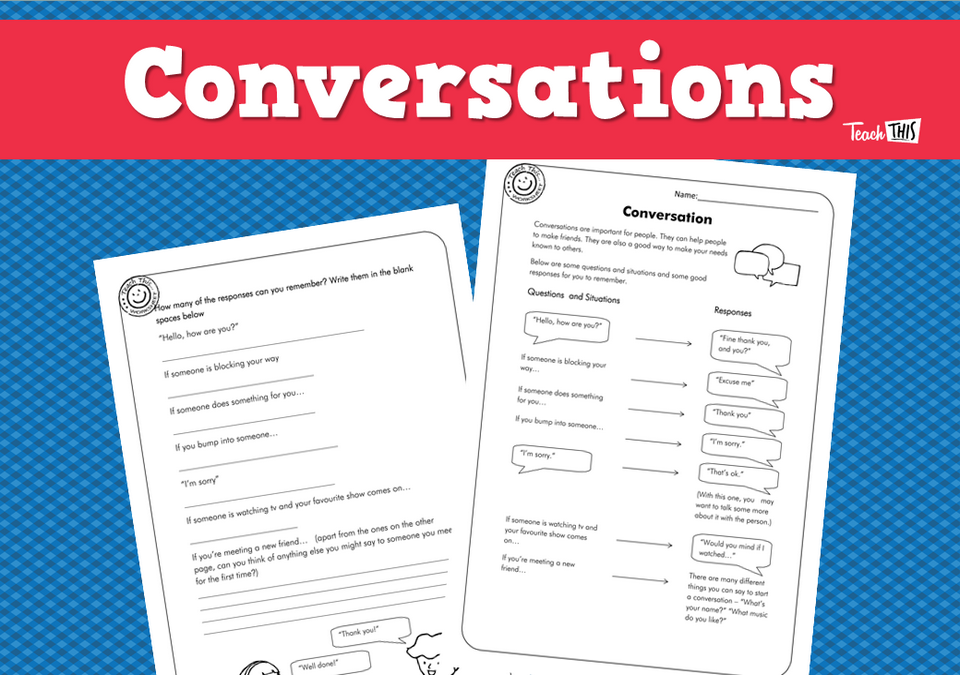 Conversations (2pg)