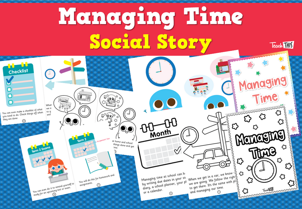 Managing Time - Social Story