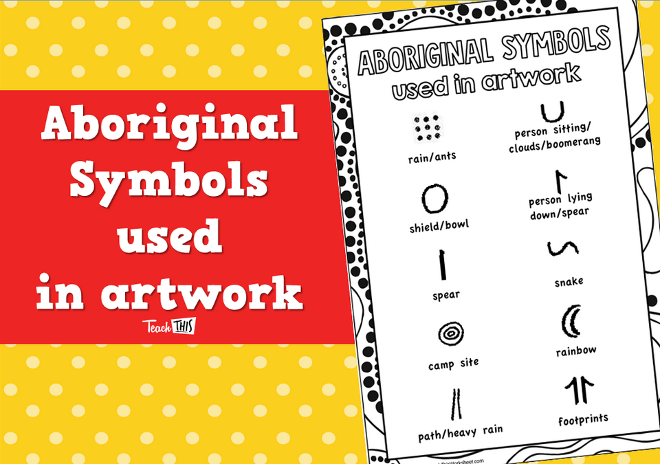 Aboriginal Symbols used in artwork