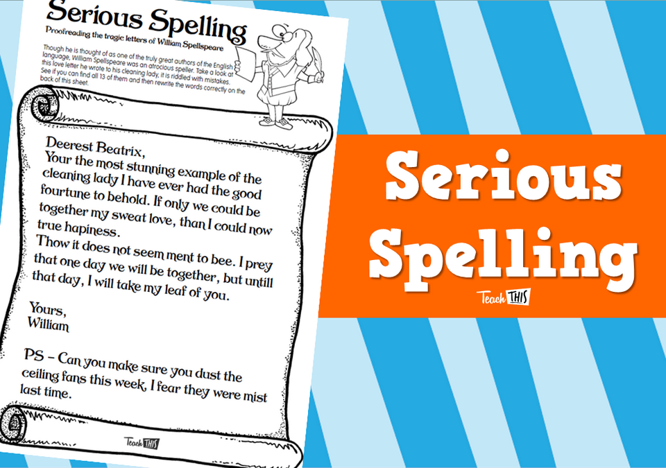 Serious Spelling