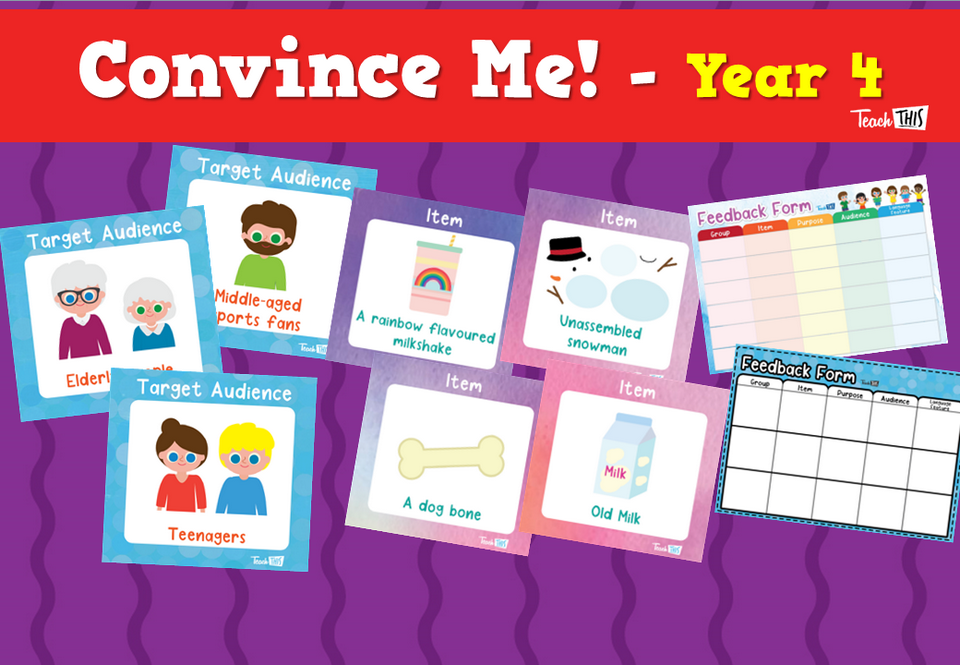 Convince Me!- Year 4