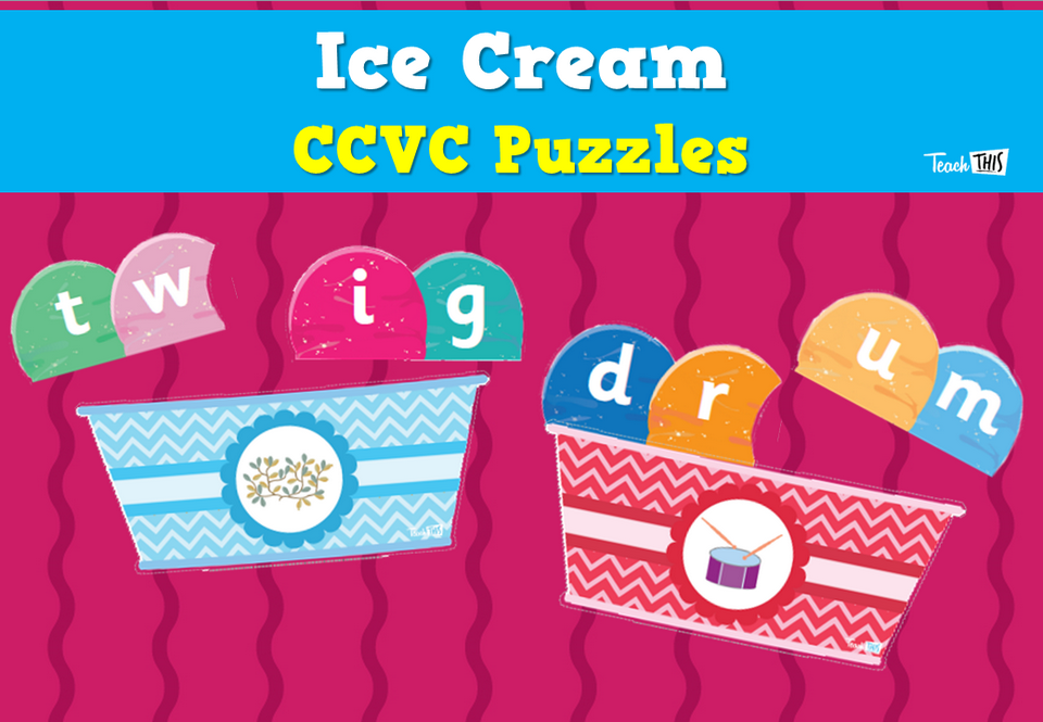 Ice Cream - CCVC Puzzles