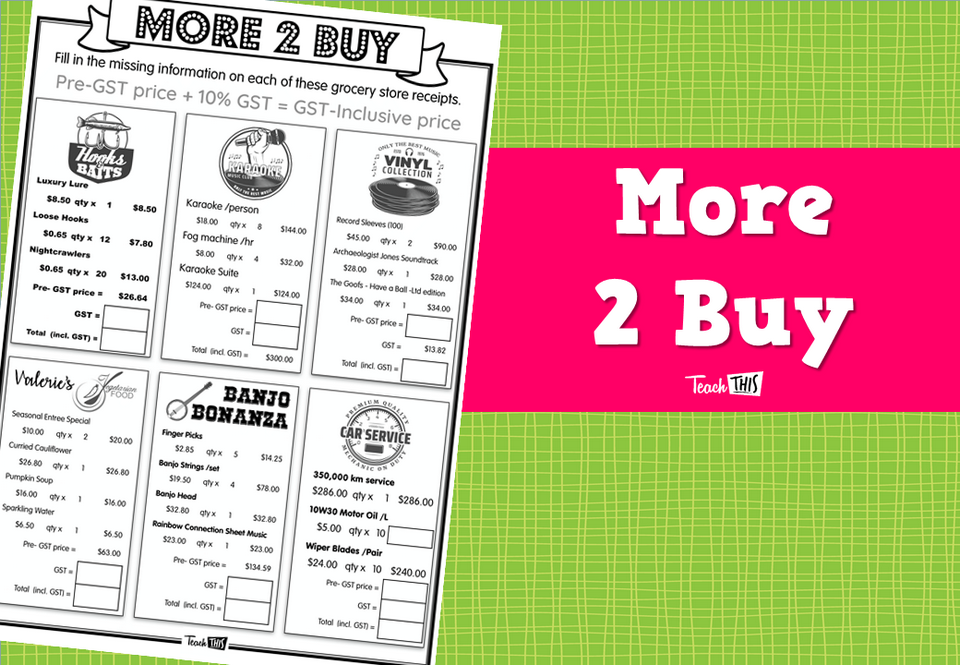 More 2 Buy