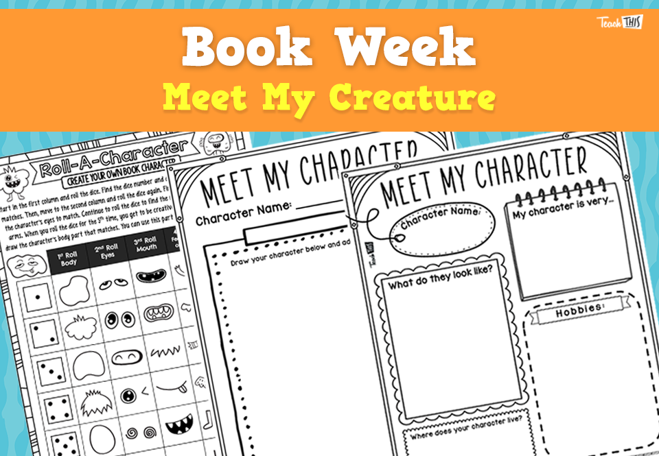 Book Week - Meet My Character