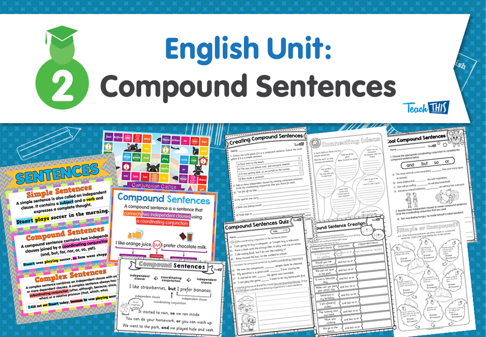 English Unit: Compound Sentences