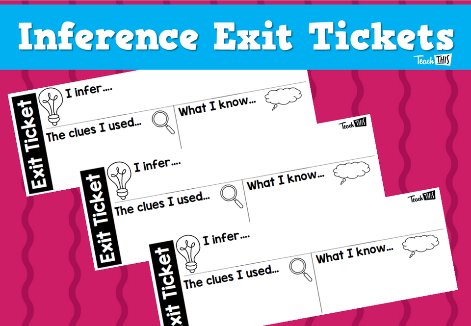 Inference Exit Tickets