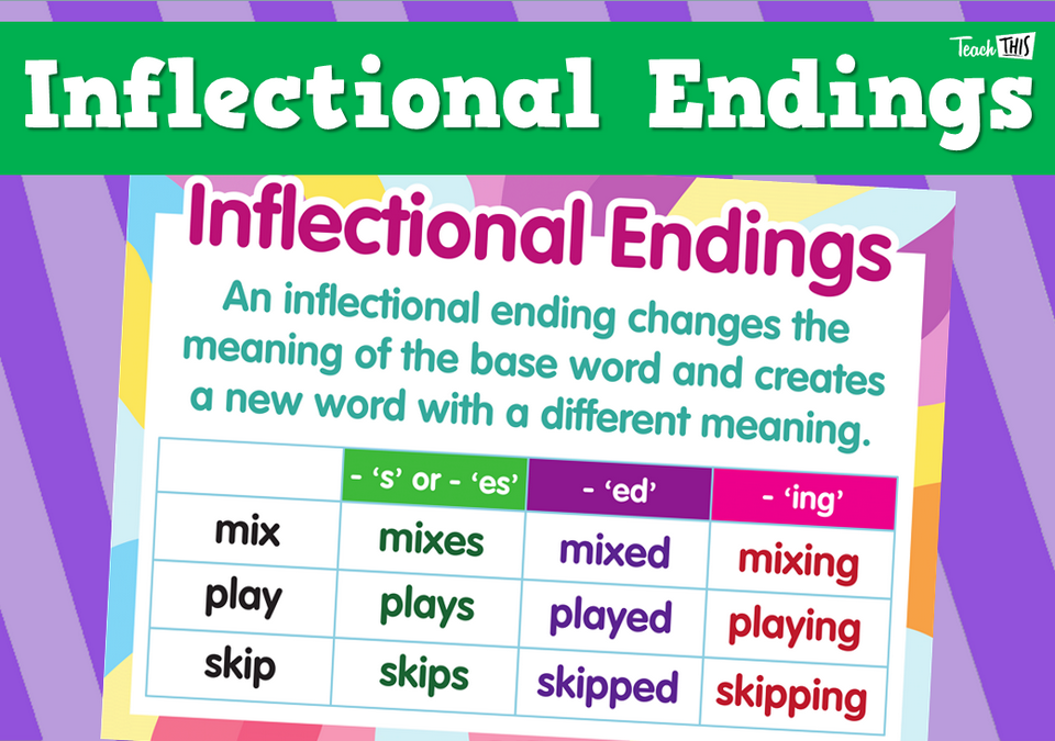 Inflectional Endings