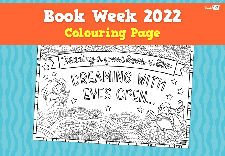Book Week 2022 - Colouring