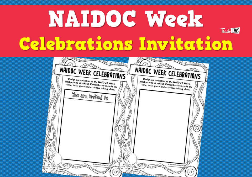 NAIDOC Week Celebrations Invitation