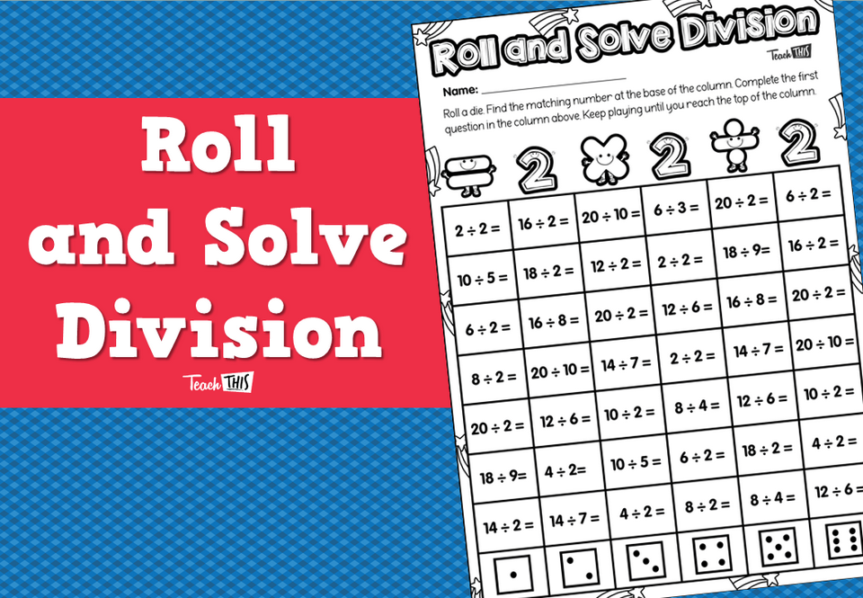 Roll and Solve Division