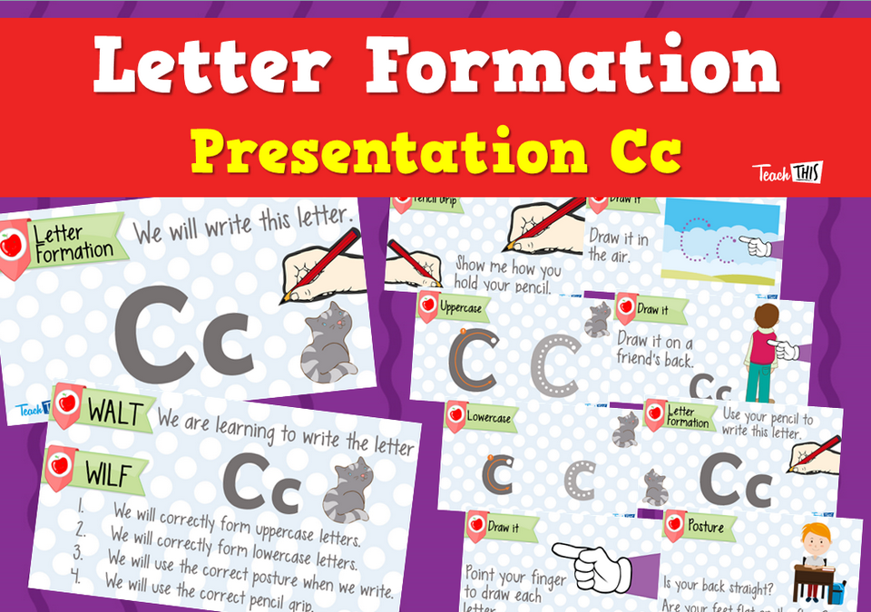 Letter Formation Presentation Cc