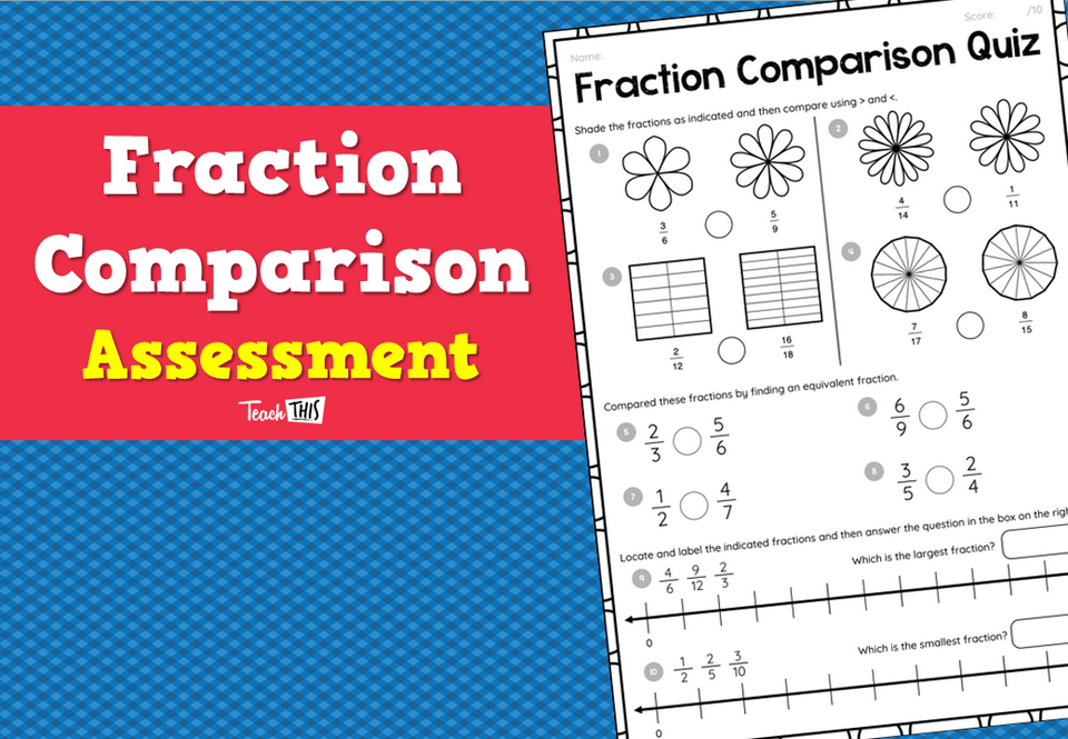 Fraction Comparison Assessment