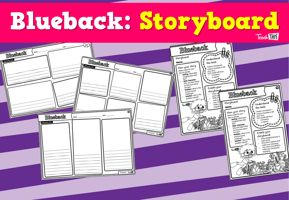 Blueback - Storyboard