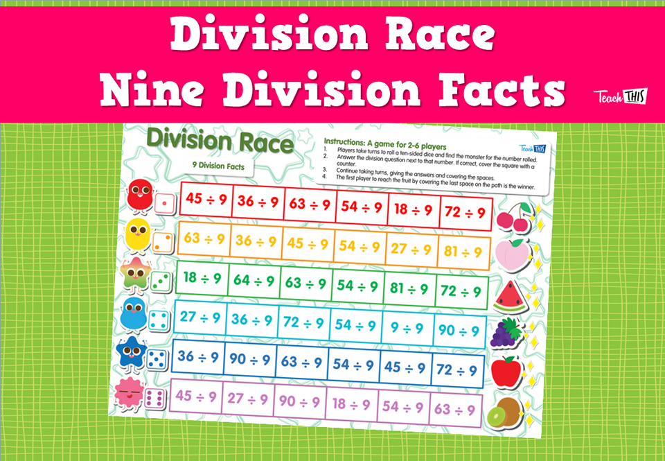Division Race- Nine Division Facts