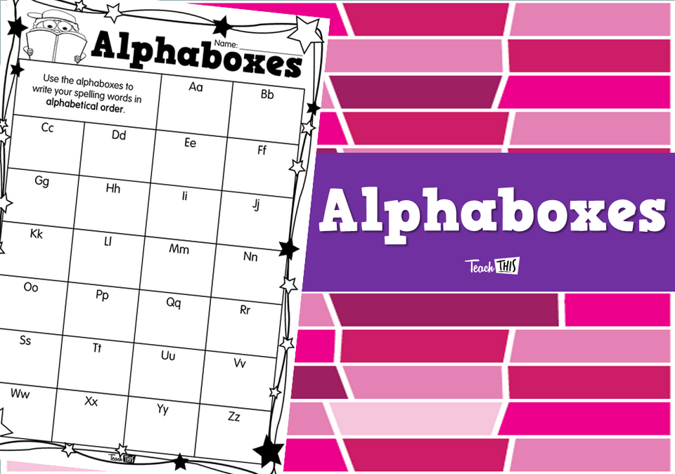 Alphaboxes
