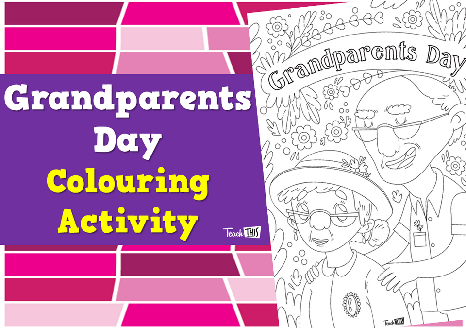 Grandparents Day - Colouring Activity