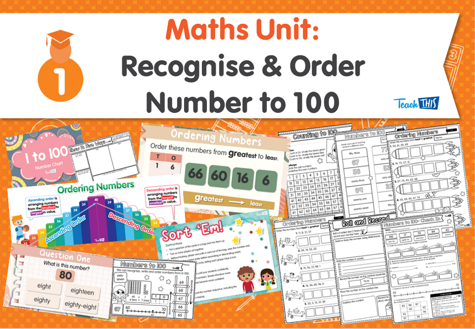 Maths Unit: Recognising & Ordering Numbers to 100