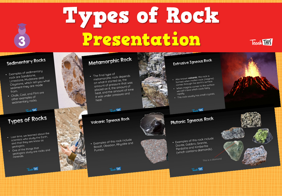 Types of Rocks - Presentation