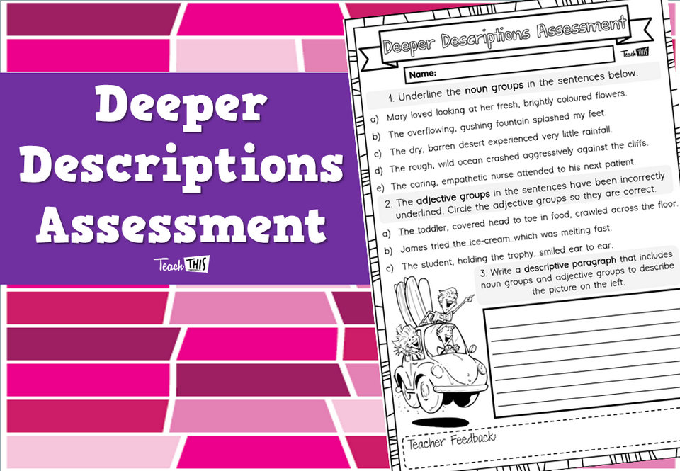 Deeper Descriptions Assessment