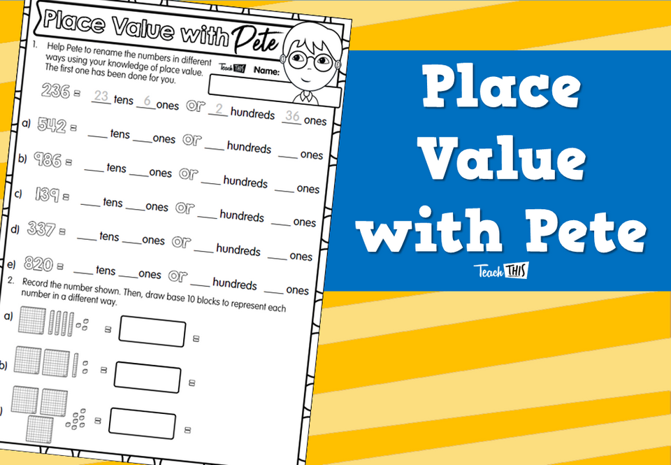 Place Value with Pete