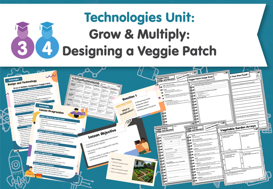 Technologies Unit: Grow & Multiply: Designing a Veggie Patch