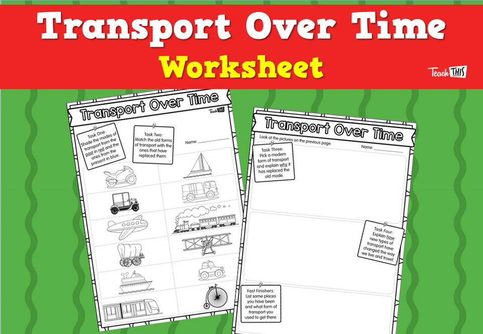 Transport Over Time Worksheet