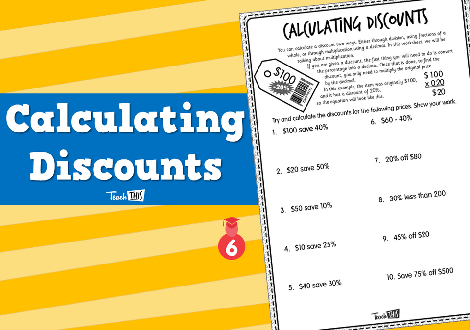Calculating Discounts