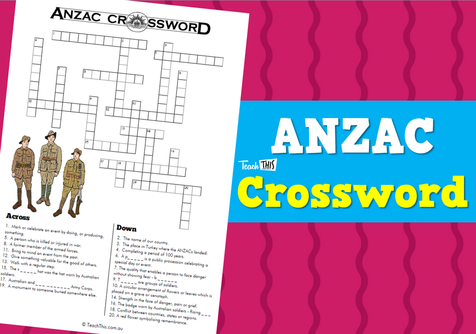 ANZAC Crossword
