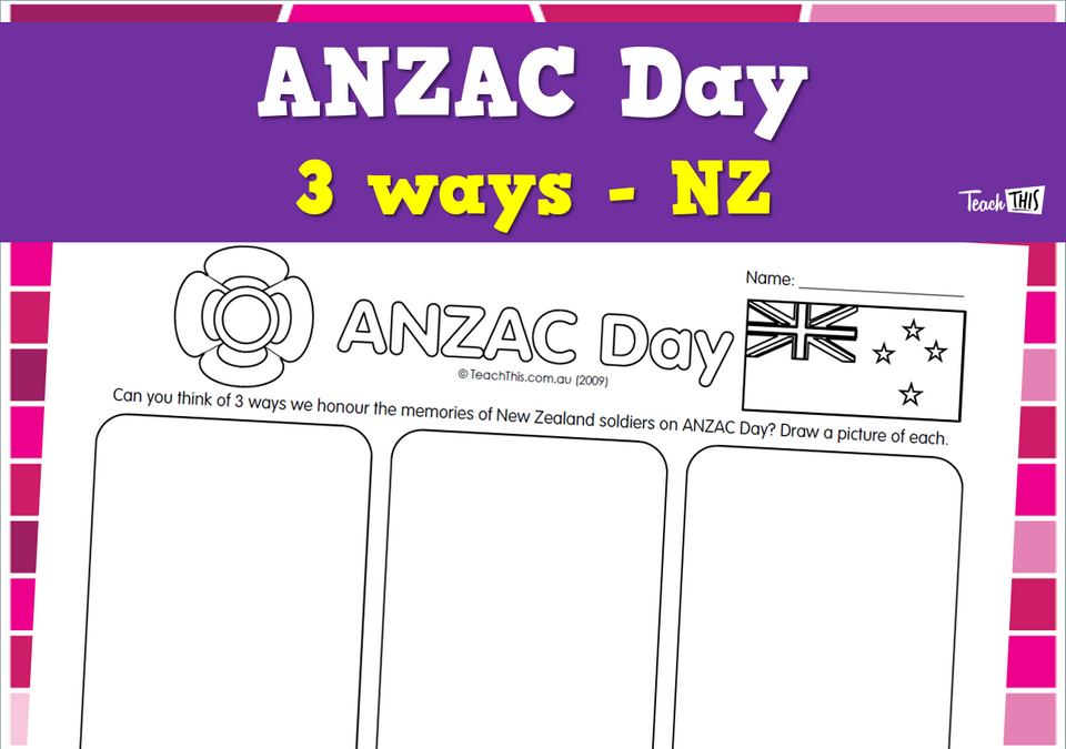 ANZAC Day 3 ways - NZ