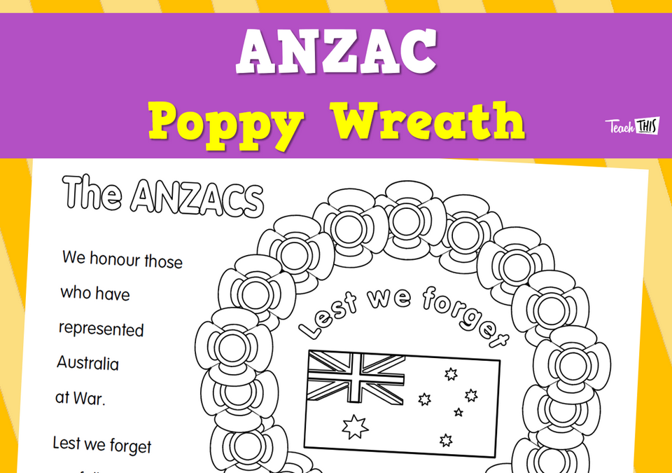 ANZAC Poppy Wreath