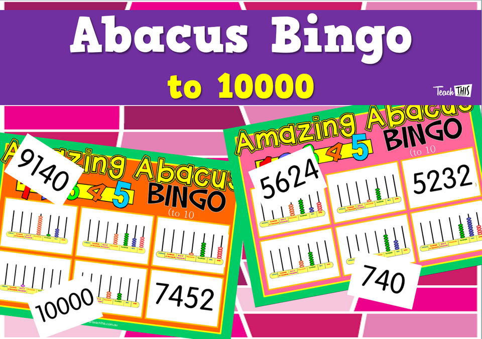 Abacus Bingo to 10000