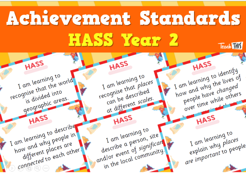 Achievement Standards - HASS Year 2
