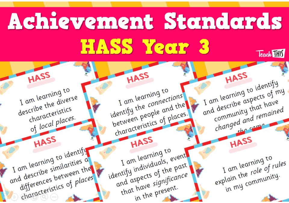 Achievement Standards - HASS Year 3