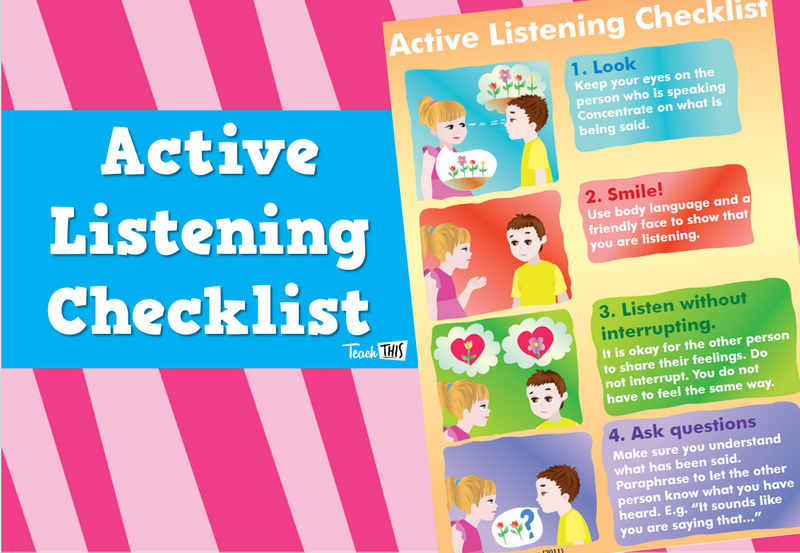 Active Listening Checklist